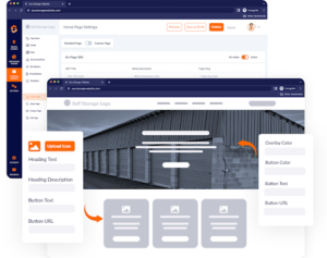 Storagely self storage website template 