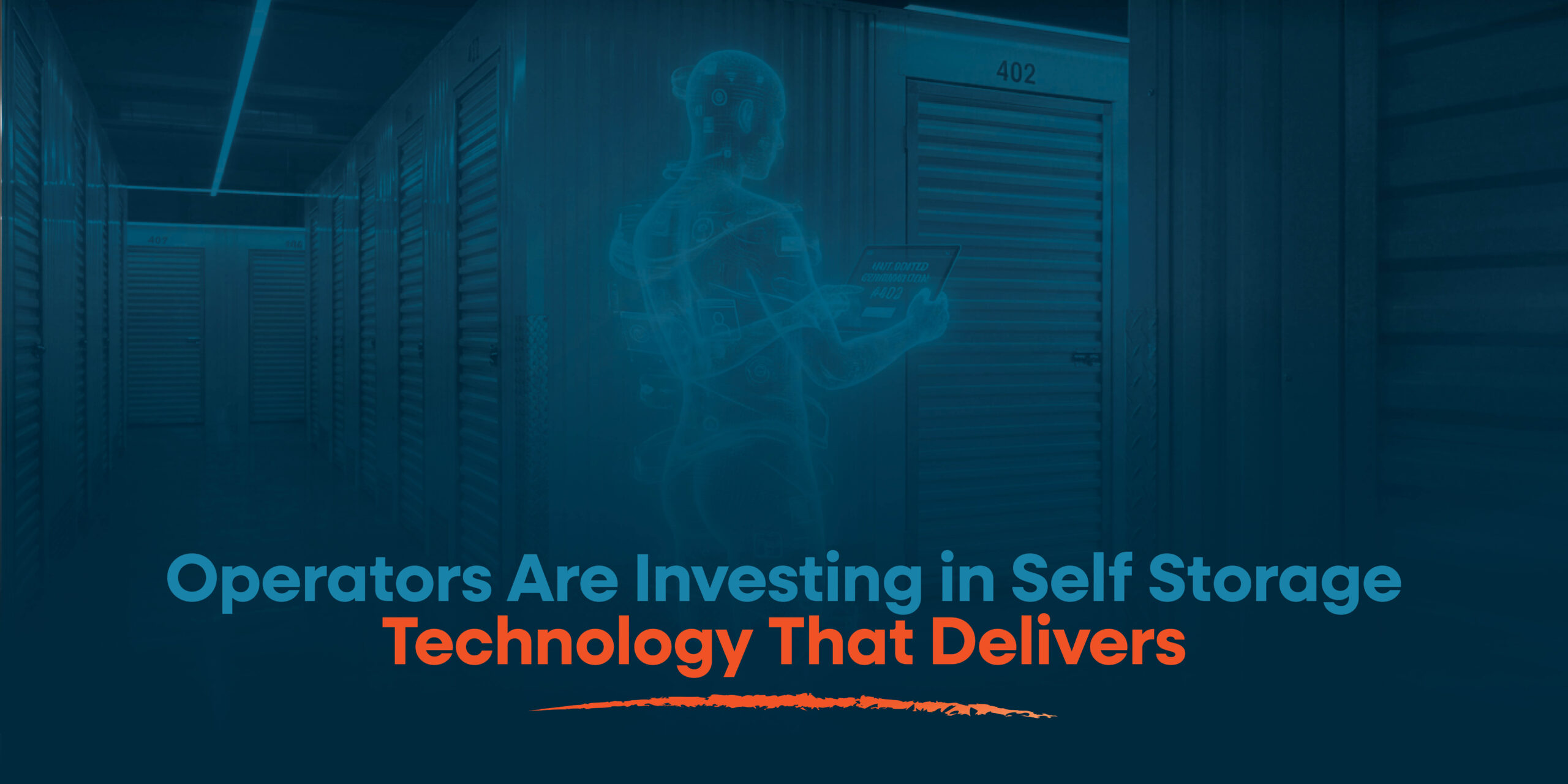 operators-are-investing-in-self-storage-technology-that-delivers-text-beneath-robot-in-storage-facility