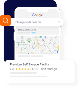 Self storage units near me search.