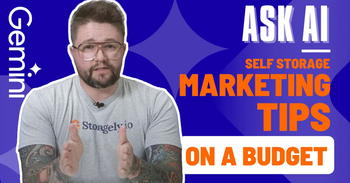 Ask AI: Self Storage Marketing Tips on a Budget
