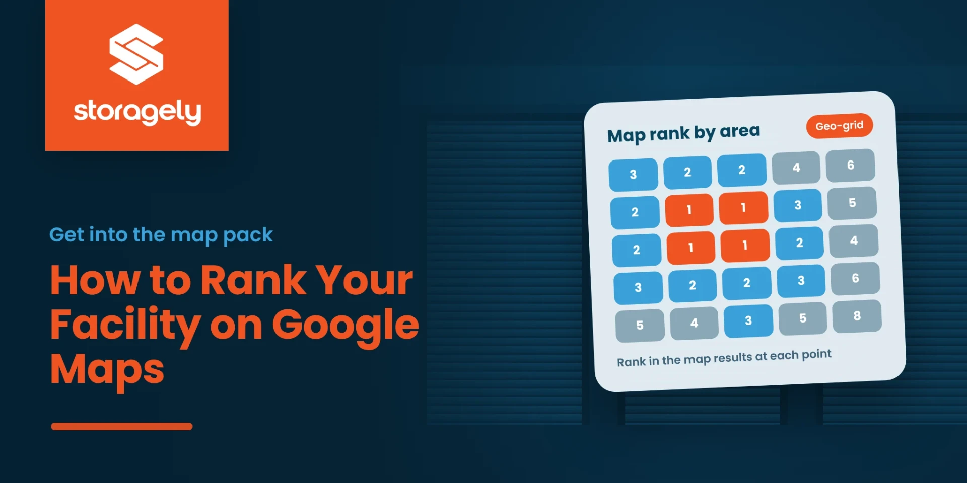 How to rank a self storage facility on Google Maps